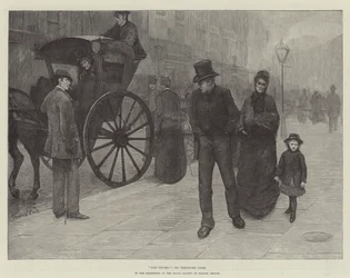 Alte Freunde, in der Ausstellung der Royal Society of British Artists